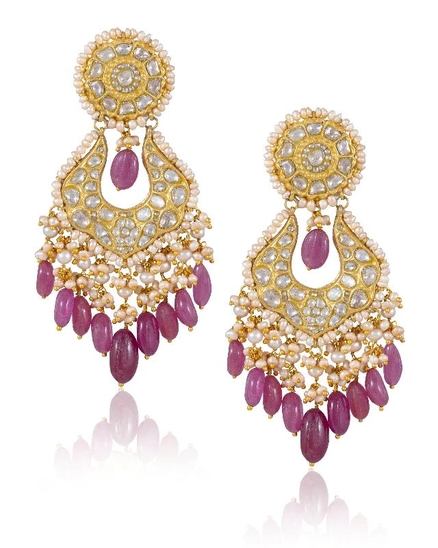 Be the First to Rock the Latest Trends Wedding Bracelet Nandini Polki Chandbalis