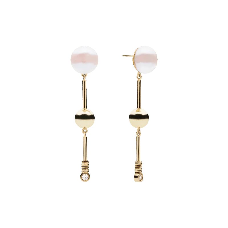 Buy More, Save More White Gold Necklace Fay Pearl Earrings Gold