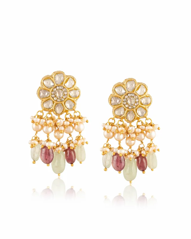 Shop Now, Save Big Bucks Silver Hoop Earrings Nishat Polki Tops