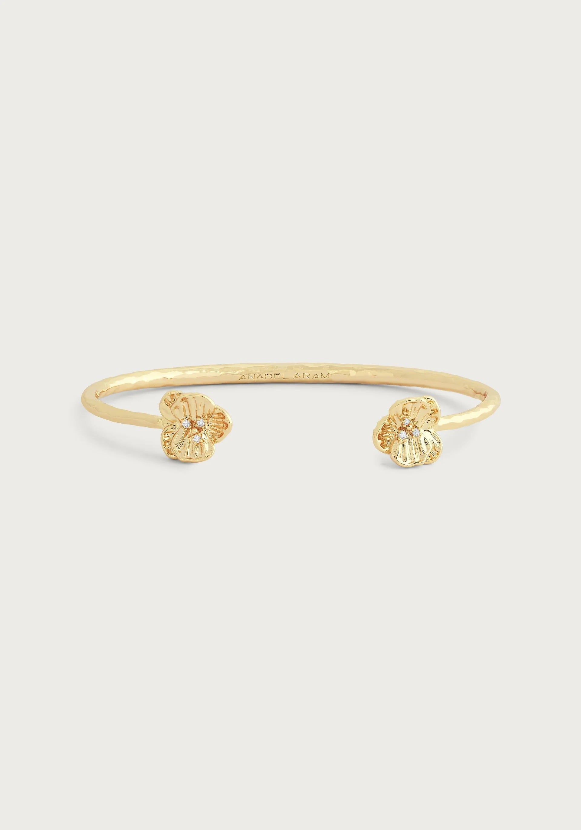 Buy More, Save More Silver Chain Orchid Gold Bangle