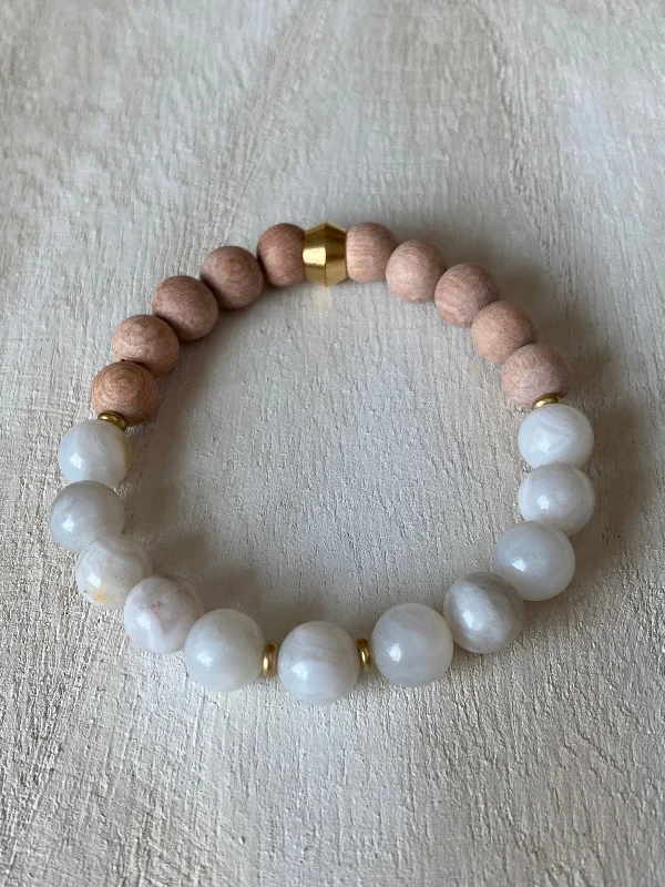 Season - End Clearance Crystal Bracelet PATIENCE | MINDSHIFT + MOSELLE  SET