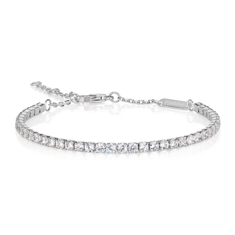 Big Savings, Big Smiles Custom Necklace Petite Glamour 2 Carat Tennis Bracelet
