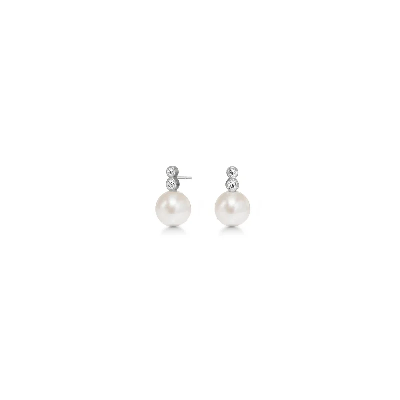 Big Savings, Big Smiles Opal Necklace The Star Silver Studs w. Pearl & Zirconia