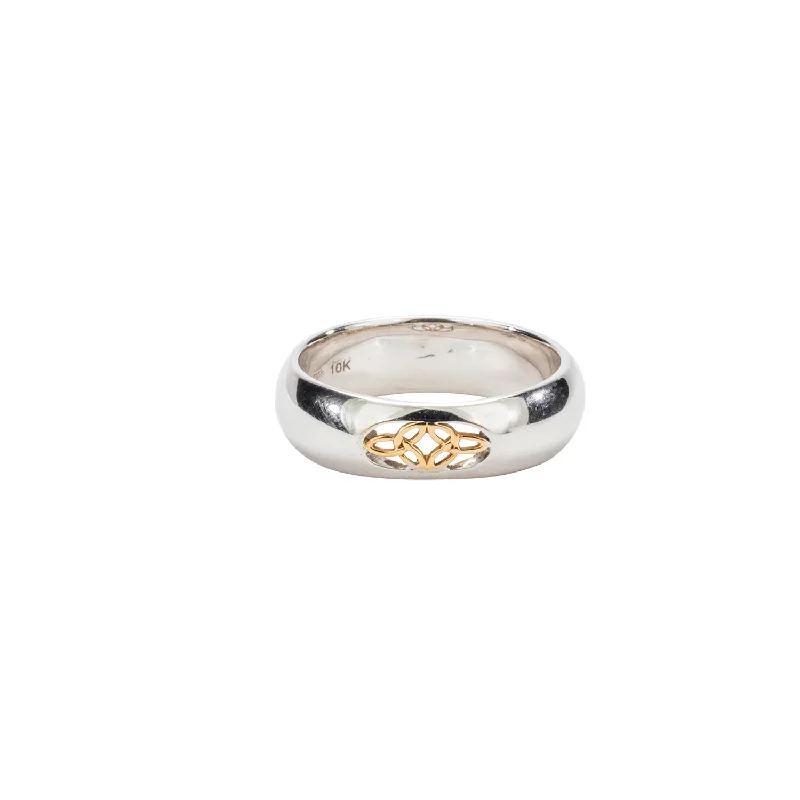 Limited - Edition Collections Now on Sale Black Pearl Necklace 10k White and Yellow Gold Double Trinity Knot 'Ussie' Ring Limited - Edition Collections Now on Sale Black Pearl Necklace 10k White and Yellow Gold Double Trinity Knot 'Ussie' Ring