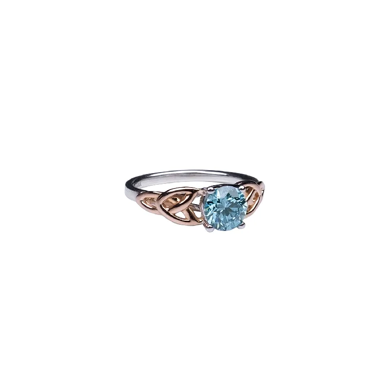 Exclusive Offers for Our Valued Customers Gold Earrings 14k White and Rose Gold Certified Lab Grown Fancy Blue 1.13ct Diamond Trinity Ring Exclusive Offers for Our Valued Customers Gold Earrings 14k White and Rose Gold Certified Lab Grown Fancy Blue 1.13ct Diamond Trinity Ring