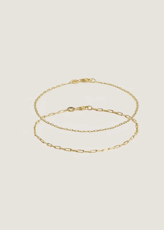 Exclusive Offers for Our Valued Customers Stackable Jewelry Rolo & Micro Link Chain Bracelet Stack Exclusive Offers for Our Valued Customers Stackable Jewelry Rolo & Micro Link Chain Bracelet Stack