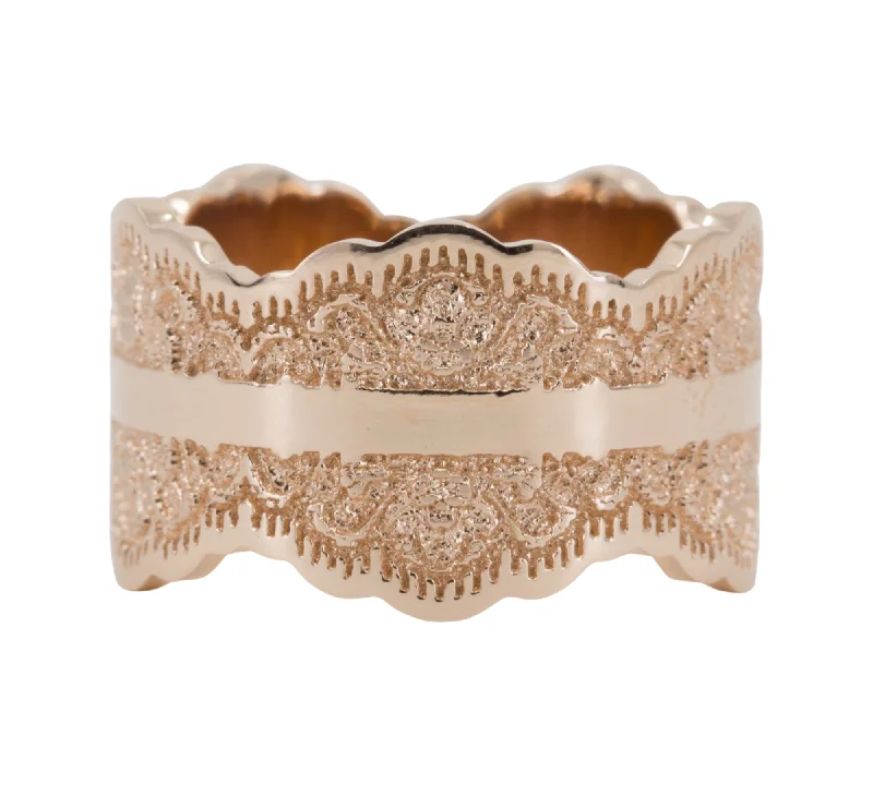 Massive Clearance Sale Personalized Jewelry Gia Lace Wedding Ring