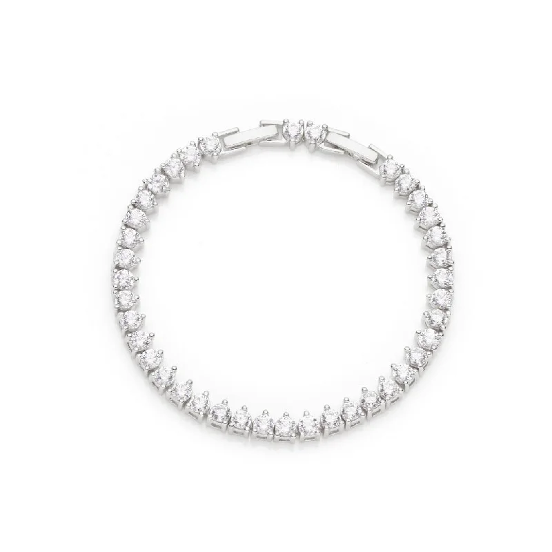 Flash Sale Pearl Earrings Royal Tennis Bracelet