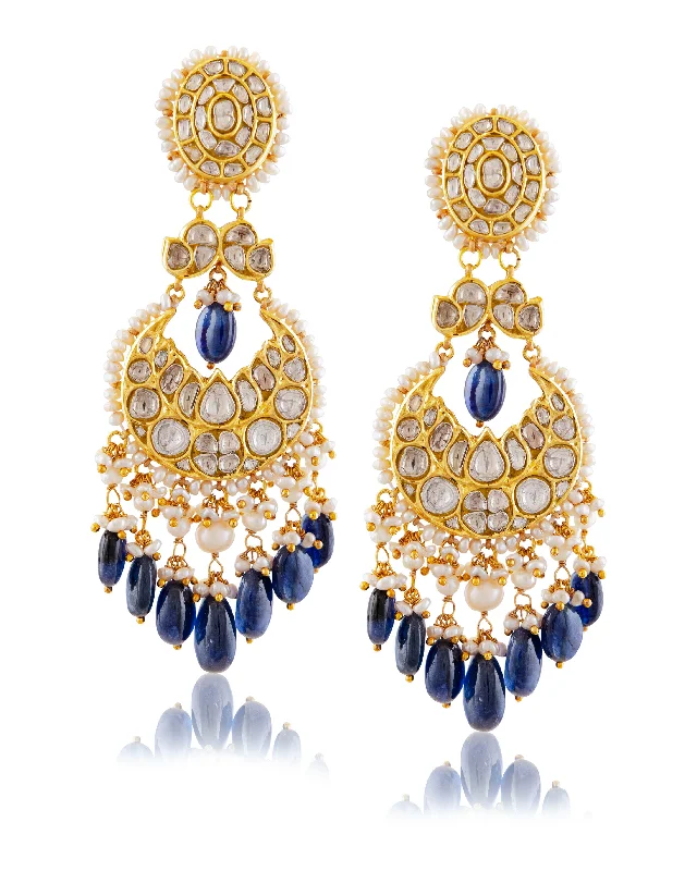 Limited - Time Offer Tourmaline Necklace Sehej Polki Chandbalis