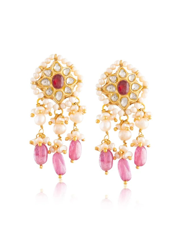 Unbeatable Savings Await Huggie Earrings Sonali Polki Tops