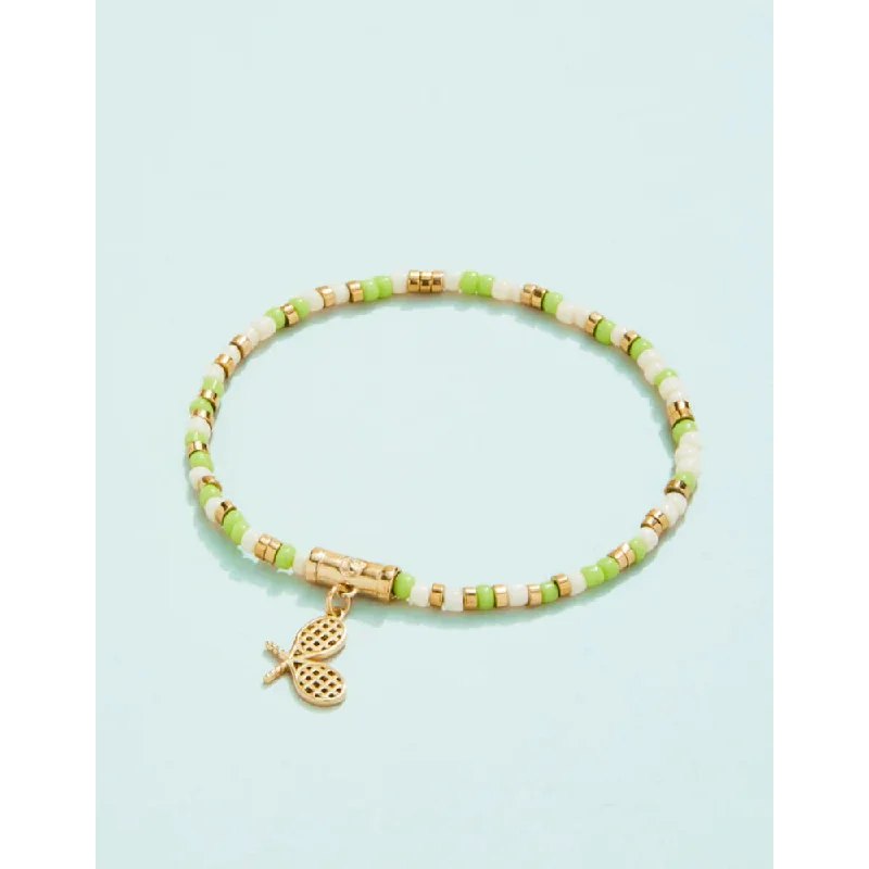 Exclusive Offers for Our Valued Customers Handmade Chain Spartina Tennis Racket Stretch Bracelet - Lime Exclusive Offers for Our Valued Customers Handmade Chain Spartina Tennis Racket Stretch Bracelet - Lime