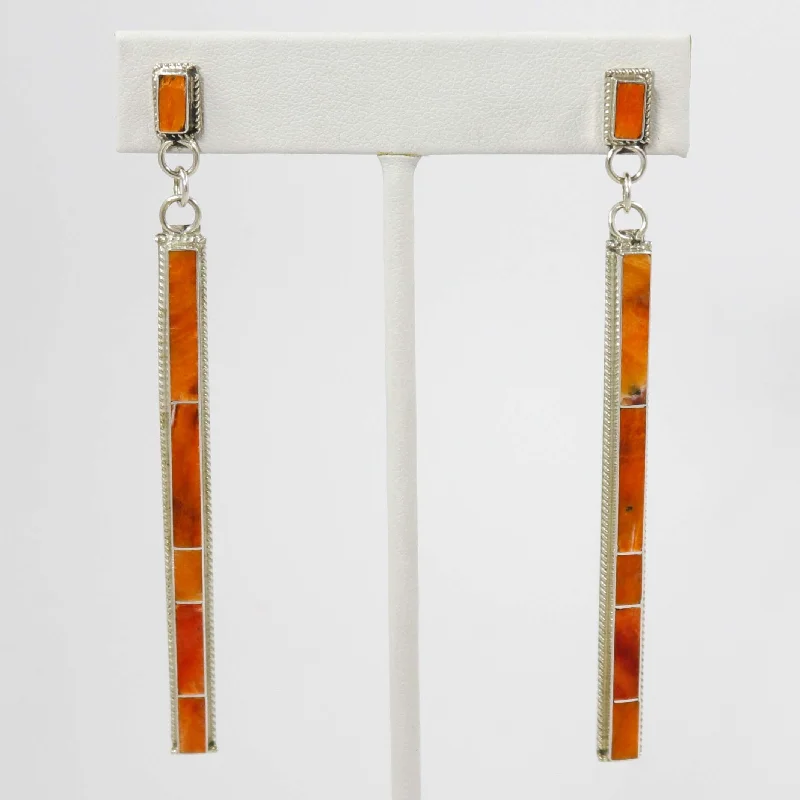 Limited - Time Offer Designer Jewelry Spiny Oyster Shell Earrings