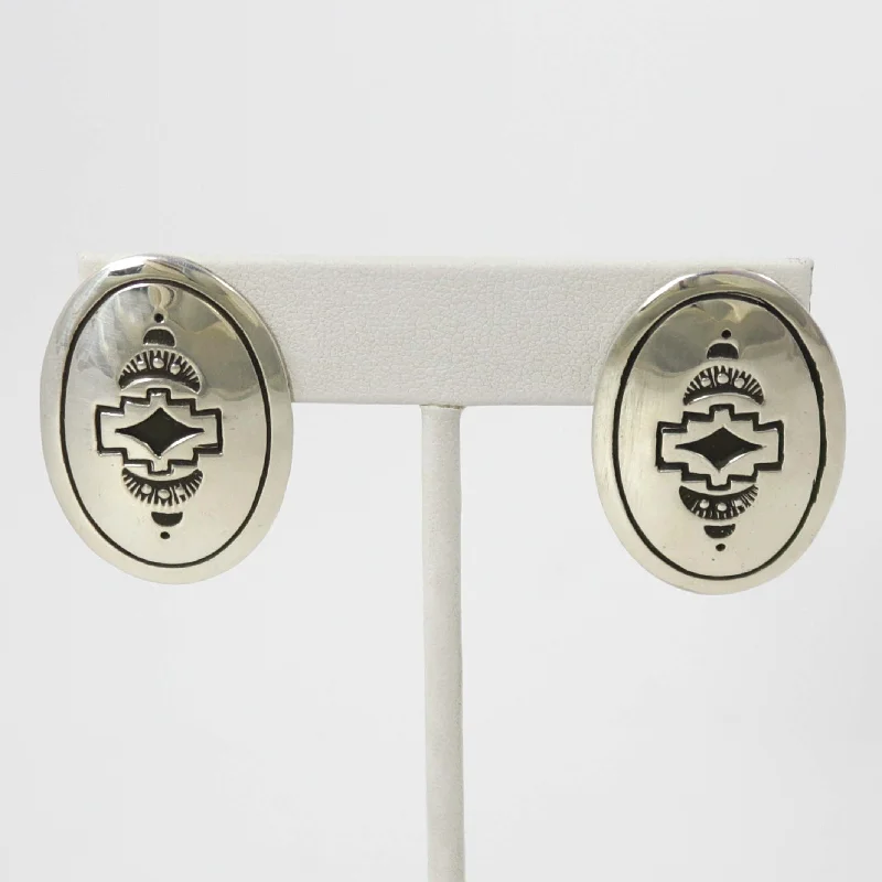 Limited - Edition Collections Now on Sale Custom Jewelry Stamped Silver Earrings