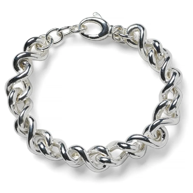 Clearance Sale, Steal Great Bargains Birthstone Pendant Sterling Silver Infinity Links Bracelet Clearance Sale, Steal Great Bargains Birthstone Pendant Sterling Silver Infinity Links Bracelet