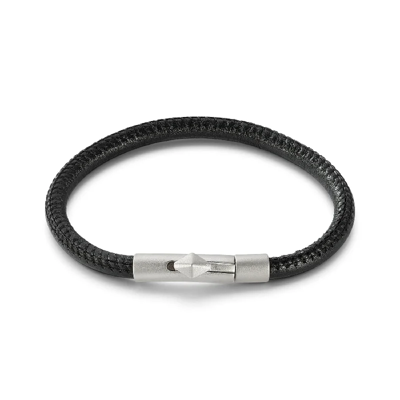 Exclusive Members - Only Sale Boho Necklace SYDNEY LEATHER CORD BRACELET WITH STERLING SILVER ORIGAMI CLASP Exclusive Members - Only Sale Boho Necklace SYDNEY LEATHER CORD BRACELET WITH STERLING SILVER ORIGAMI CLASP