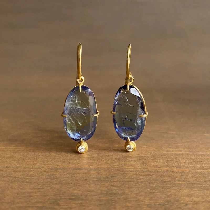 Unbeatable Savings Await Diamond Studs Tanzanite & Diamond Earrings