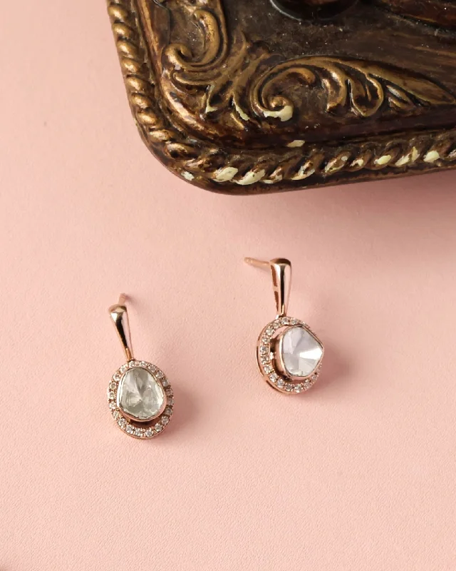 Massive Clearance Sale Fashionable Earrings Tashia Polki And Diamond Tops