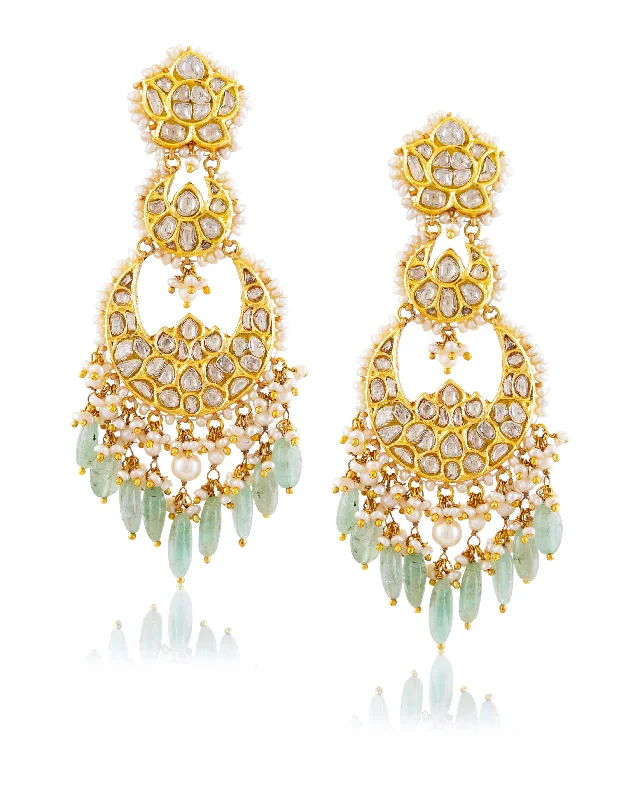 Limited Time, Unlimited Deals Unique Jewelry Thavi Polki Chandbalis