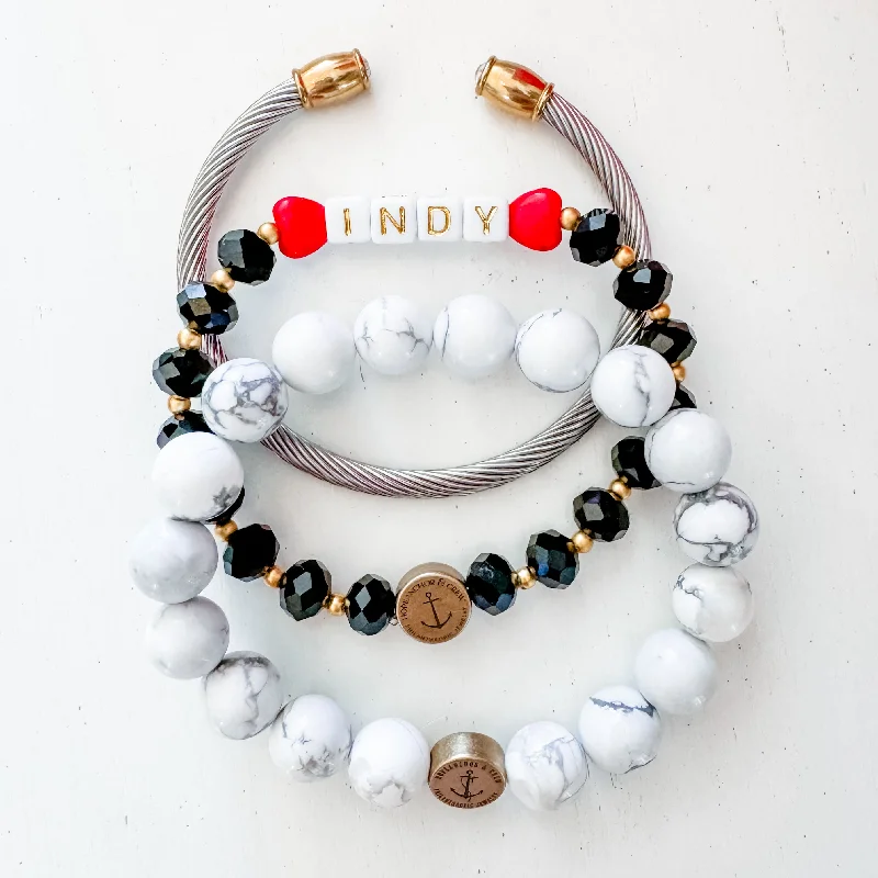 Limited - Time Offer Fashion Bangles The Indy Stack
