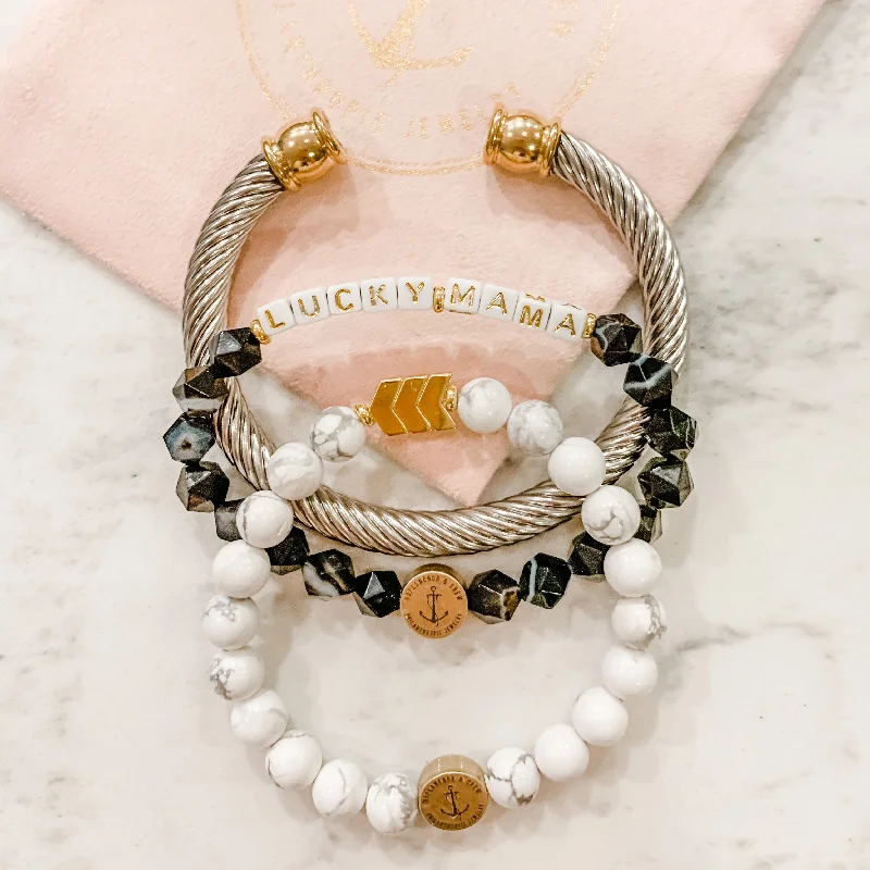 New Arrivals Luxury Bracelet The Mason Stack