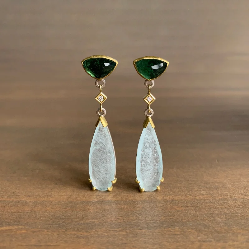 Huge Discounts, Unbeatable Offers Eternity Ring Tourmaline, Aquamarine, & Diamond Cube Earrings Huge Discounts, Unbeatable Offers Eternity Ring Tourmaline, Aquamarine, & Diamond Cube Earrings