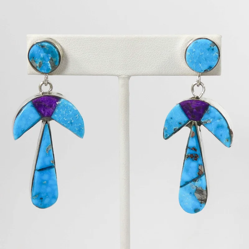 Limited Time, Unlimited Deals Chic Necklace Turquoise and Sugilite Earrings