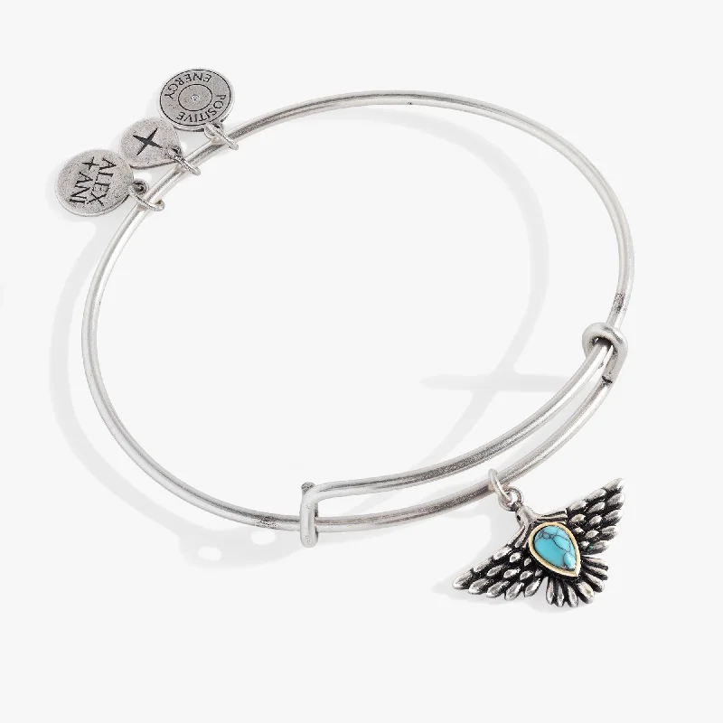 Black Friday - Style Deals All Week Long Gold Chain Turquoise Eagle Charm Bangle