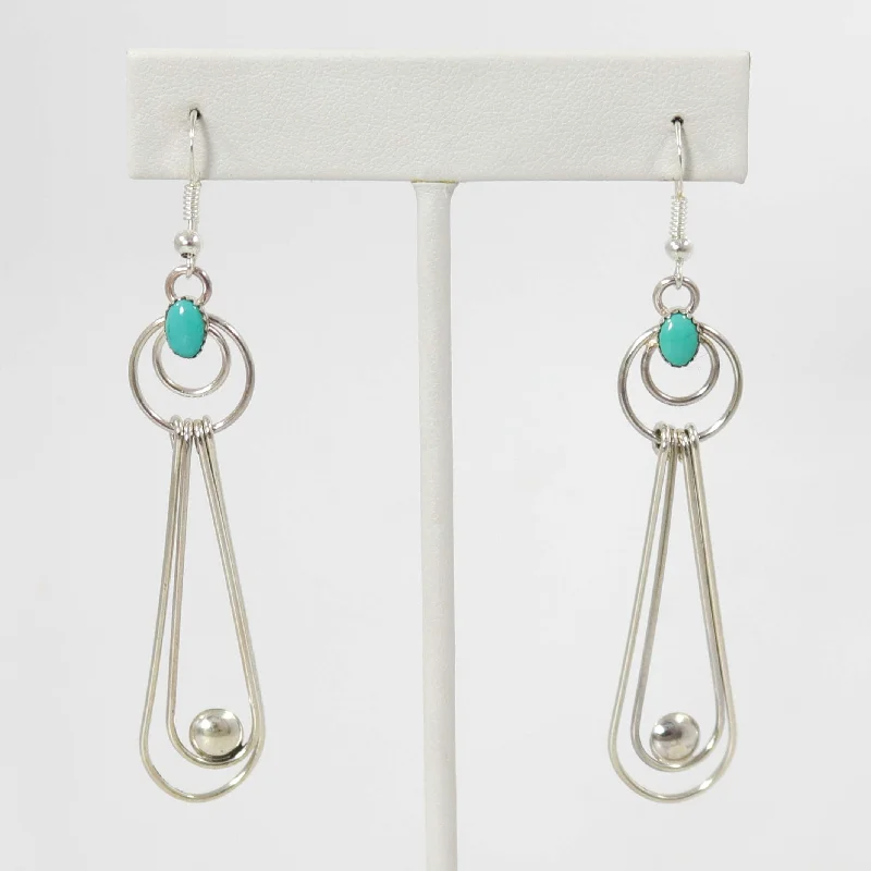 Buy More, Save More Choker Necklace Turquoise Earrings