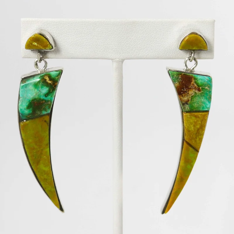Limited - Time Offer Stylish Earrings Turquoise Inlay Earrings