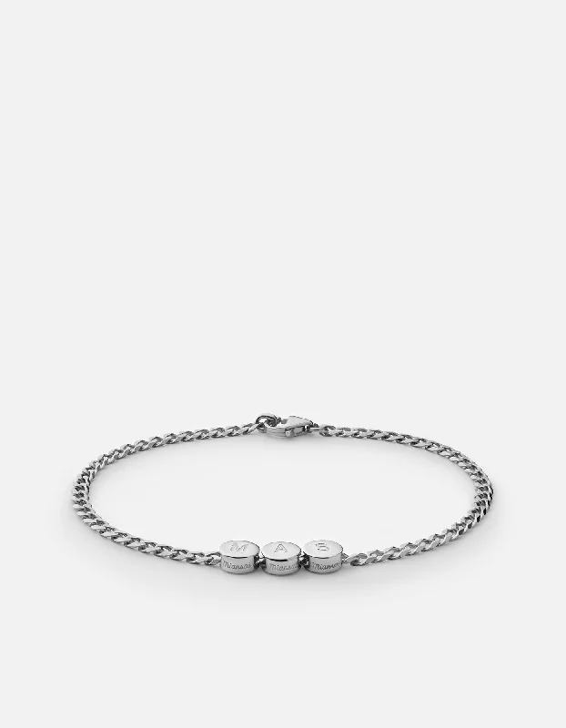 Clearance Sale, Steal Great Bargains Bridal Earrings Type Chain Bracelet, Sterling Silver Clearance Sale, Steal Great Bargains Bridal Earrings Type Chain Bracelet, Sterling Silver