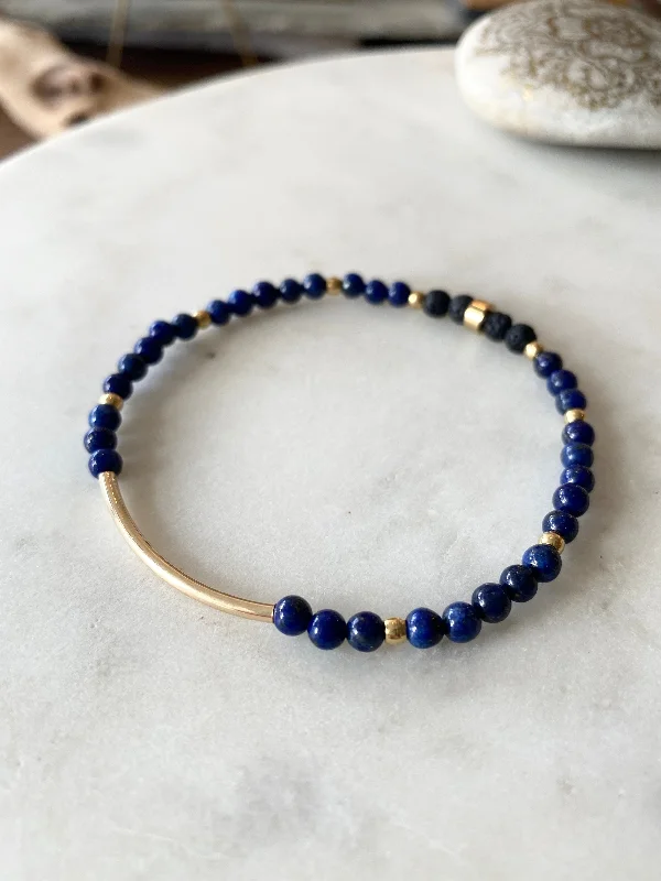 Exclusive Members - Only Sale Sun Pendant WISDOM + TRUTH - HOLSTON RIVER NO. 2 LAPIS BRACELET Exclusive Members - Only Sale Sun Pendant WISDOM + TRUTH - HOLSTON RIVER NO. 2 LAPIS BRACELET