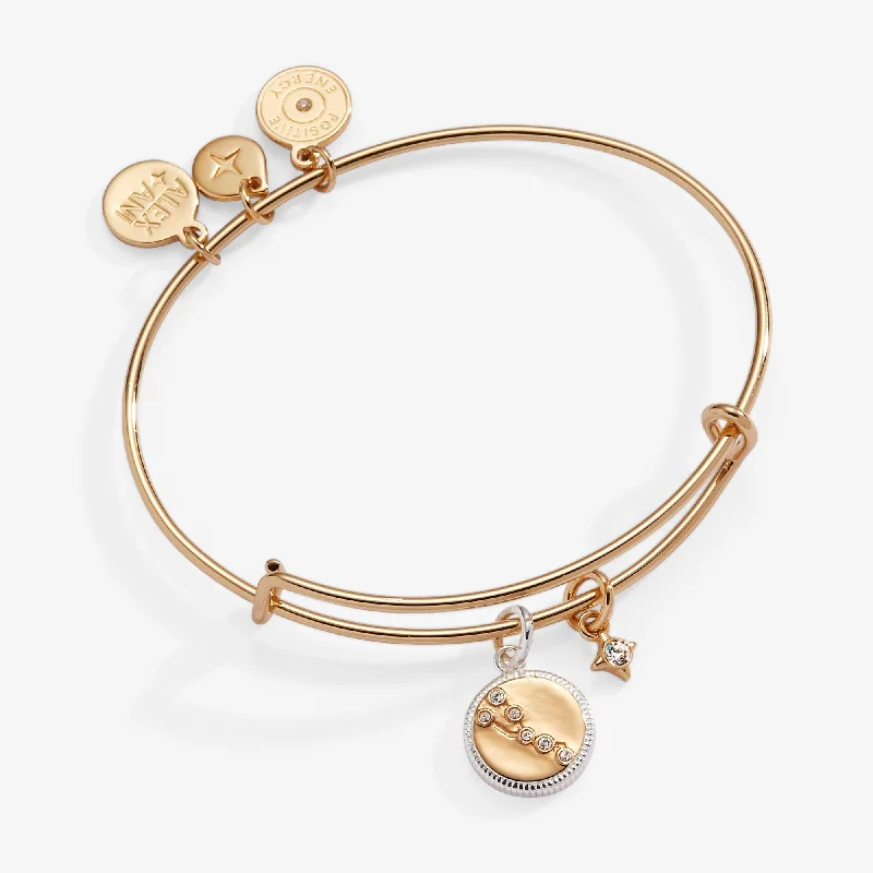 Unbeatable Savings Await Crystal Pendant Taurus Zodiac Charm Bangle