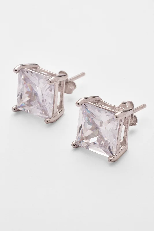 Limited - Time Offer Chain Bracelet 8mm Iced Stud Earrings