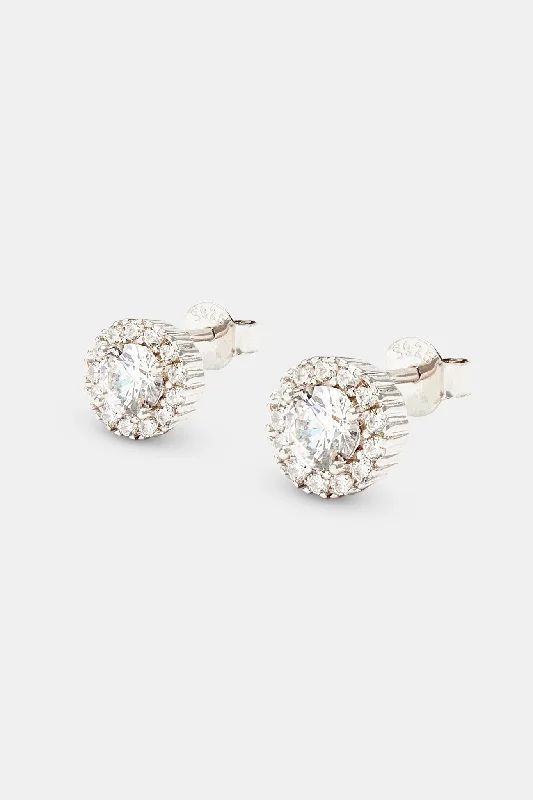 Huge Discounts, Unbeatable Offers Gemstone Earrings Clear CZ Cluster Round Stud Earrings Huge Discounts, Unbeatable Offers Gemstone Earrings Clear CZ Cluster Round Stud Earrings