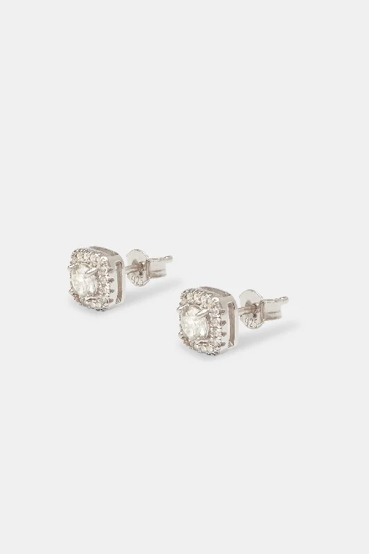 Exclusive Offers for Our Valued Customers Cluster Earrings Moissanite 7mm Cluster Stud Earrings Exclusive Offers for Our Valued Customers Cluster Earrings Moissanite 7mm Cluster Stud Earrings