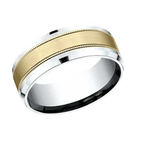 Clearance Sale, Steal Great Bargains Sterling Bracelet The TWO-TONE MILGRAIN Mens Band Clearance Sale, Steal Great Bargains Sterling Bracelet The TWO-TONE MILGRAIN Mens Band