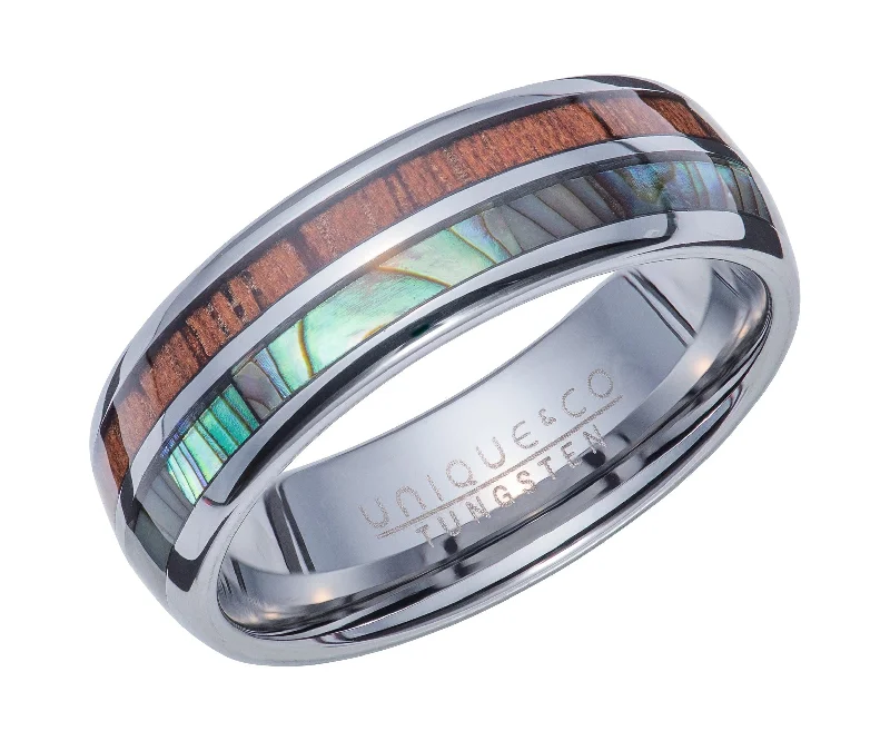 Clearance Sale, Steal Great Bargains Opal Earrings Unique & Co Tungsten Ring With Wood And Abalone Shell Clearance Sale, Steal Great Bargains Opal Earrings Unique & Co Tungsten Ring With Wood And Abalone Shell