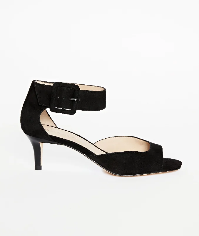 Formal Wedding Shoes Berlin Low Heel - Black