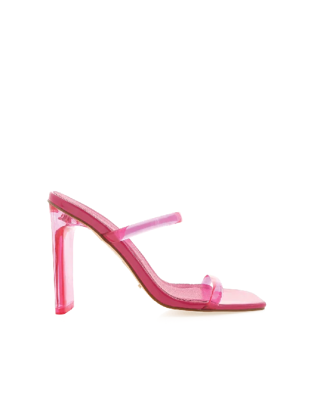 Sporty Casual Sneakers CHARLY - WILD BERRY PATENT