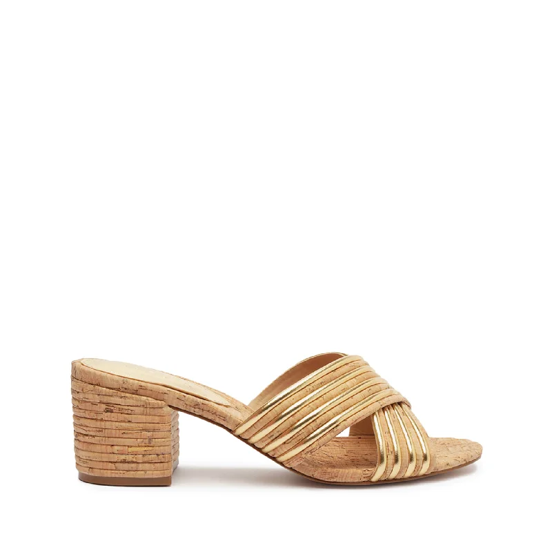 Comfortable Loafers For Men Latifah Mule Cork Sandal