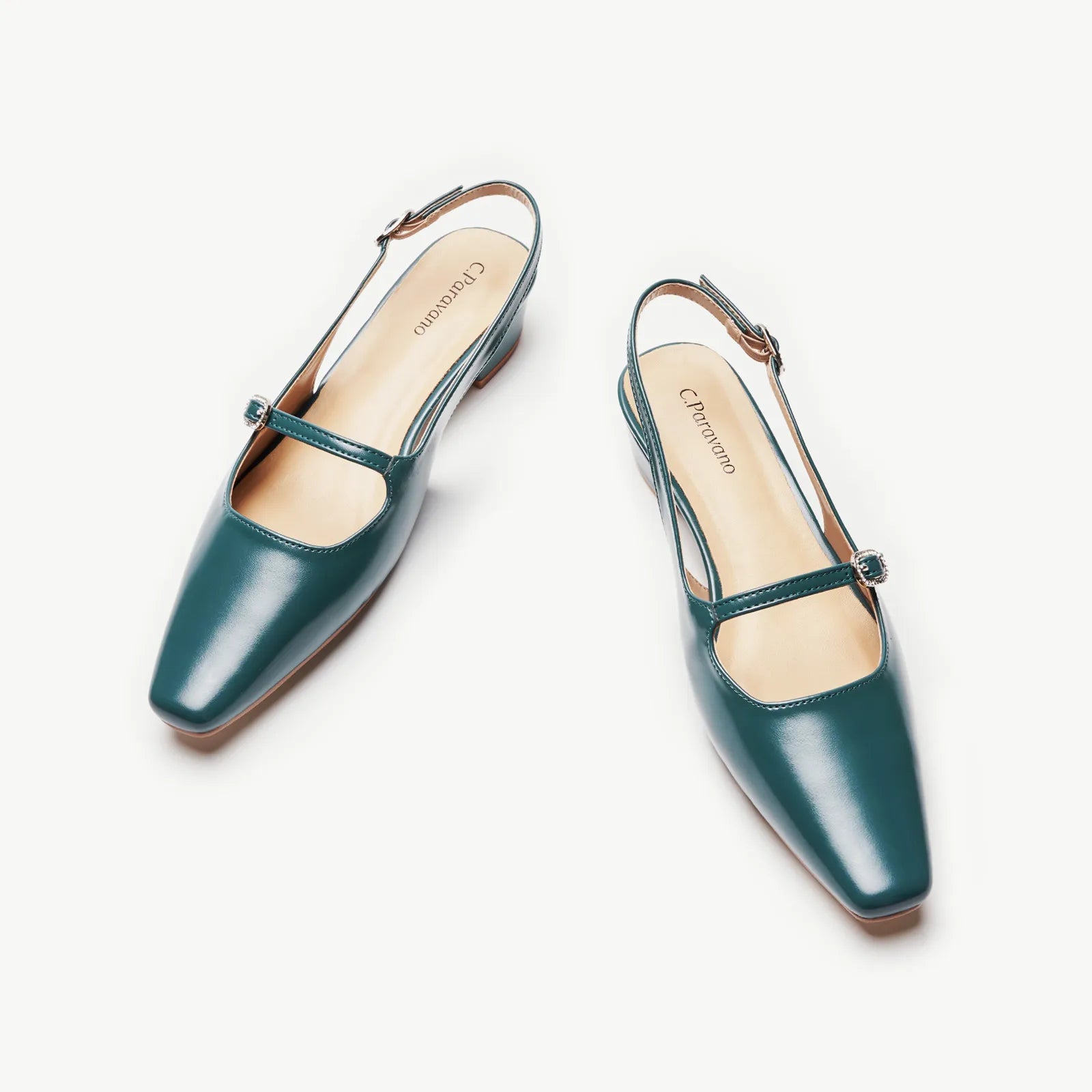 Comfortable Athletic Shoes Open Back Block Heel (Alva)