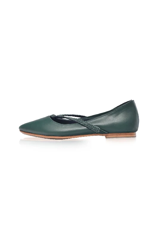 Cozy Casual Shoes Orenda Elegant Leather Ballet Flats