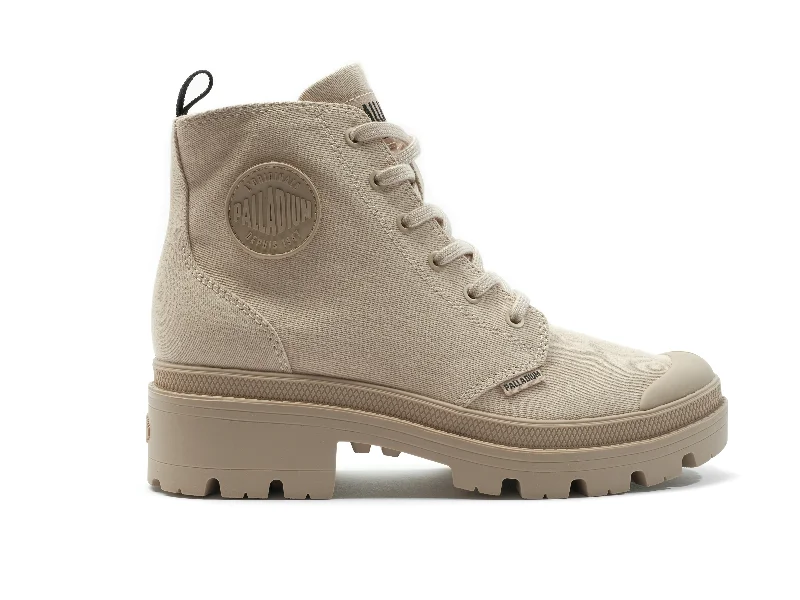Luxury Hiking Shoes 96907-235-M | PALLABASE TWILL | BEIGE TAN