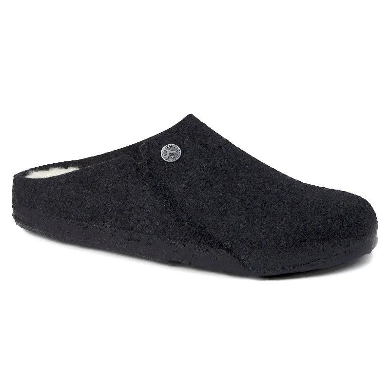 Sporty Hiking Shoes BIRKENSTOCK ZERMATT SHEARLING - CHARCOAL - NARROW - B07000BN1015084