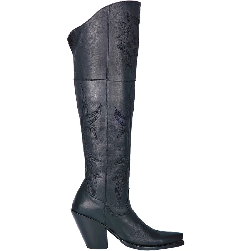 High Fashion Work Boots Jilted Embroidered Snip Toe Cowboy Boots