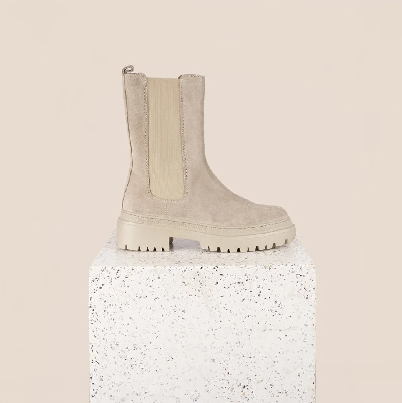 Luxury Sneakers For Sale Monza Tall - Oat