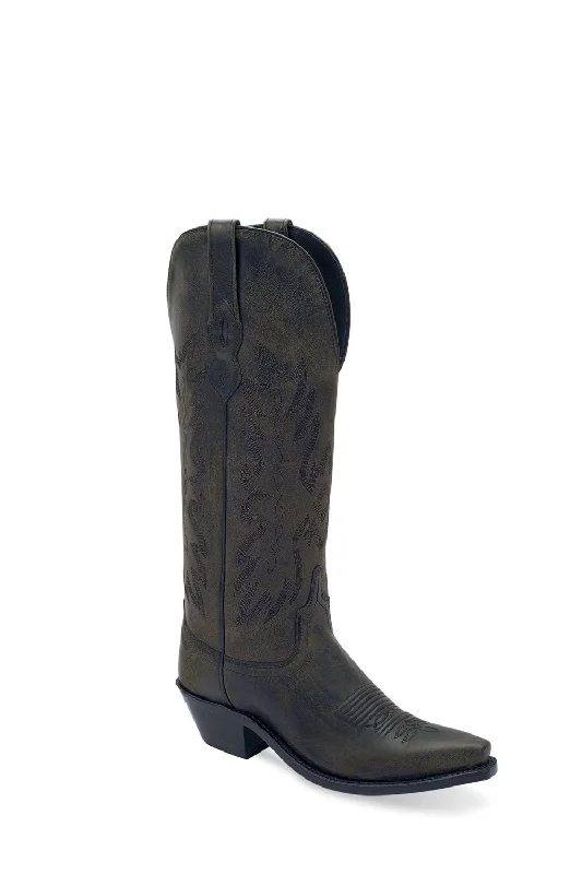 Best Running Sneakers Old West Womens Western Black Leather Cowboy Boots