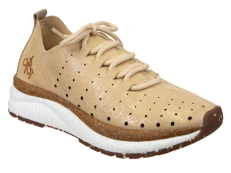 Sporty Casual Shoes OTBT: ALSTEAD in GOLD Sneakers