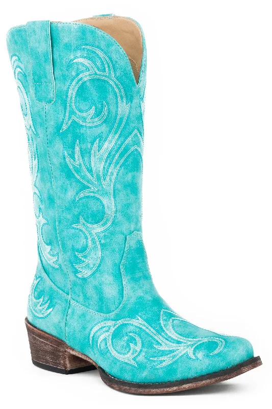 Leather Sandals For Sale Roper Womens Turquoise Faux Leather Riley 12In Cowboy Boots Leather Sandals For Sale Roper Womens Turquoise Faux Leather Riley 12In Cowboy Boots