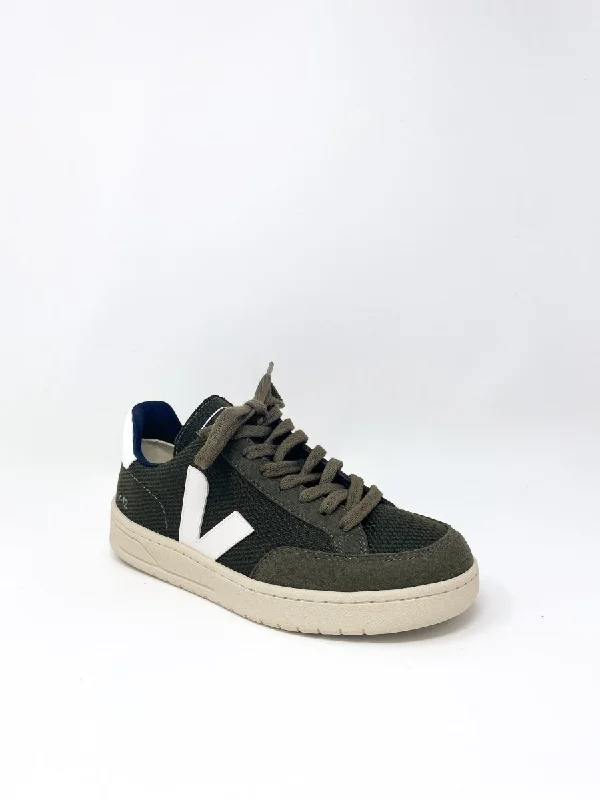 Luxury Sneakers For Sale V-12 B-Mesh Olive White